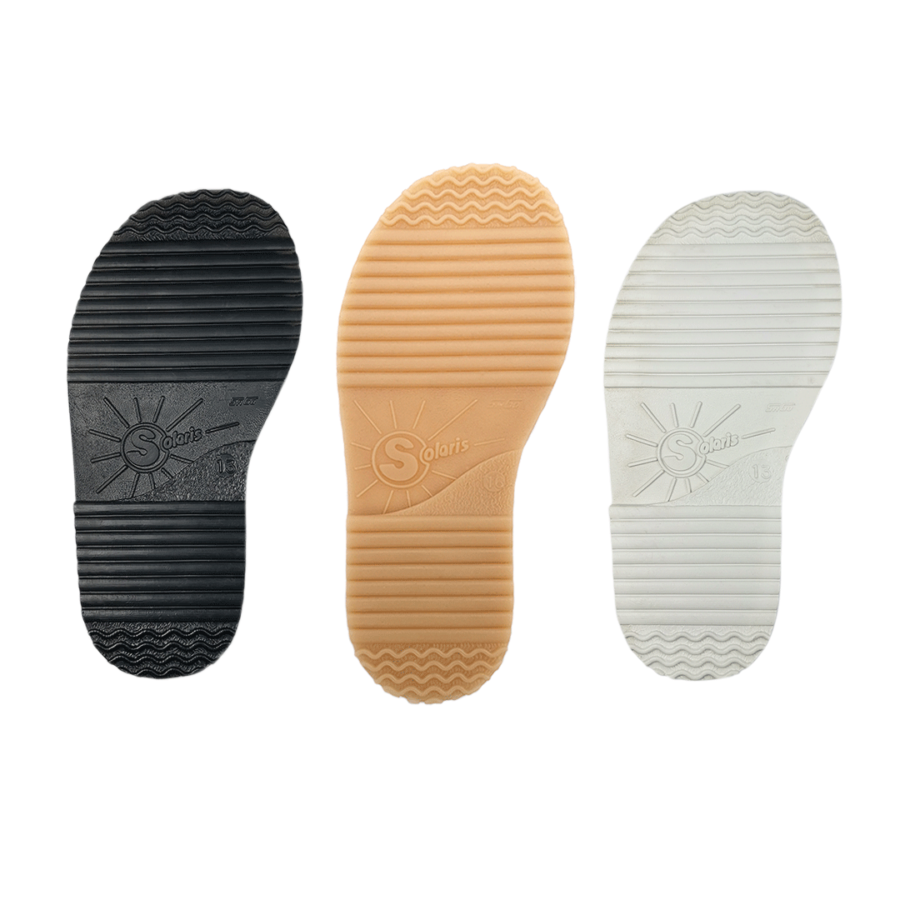 Foto con los colores disponibles de solaris negro, ámbar y blanco